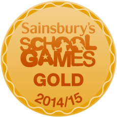 School Games Gold Award:2014-2015