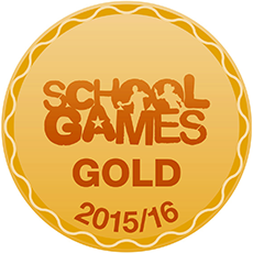 School Games Gold Award:2015-2016