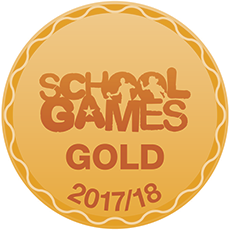 School Games Gold Award:2017-2018