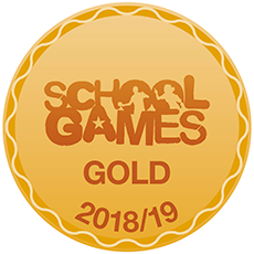 School Games Gold Award:2018-2019